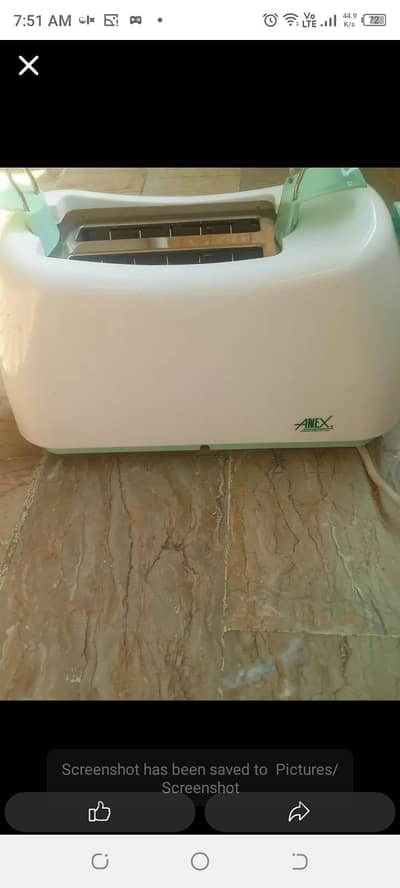anex two slicer toaster