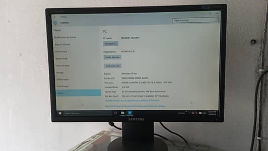 Tower Dell optilex 9010 i3 3rd gen . LCD Samsung 22inch