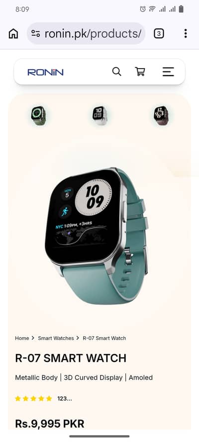 Ronin Smart Watch ⌚