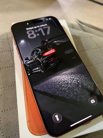 iPhone 17promax Jv 256gb Orange Colour