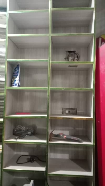 General store Racks Counters for sale.