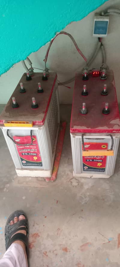 Fronus Inver with 2 Phonics 3500 Battaries