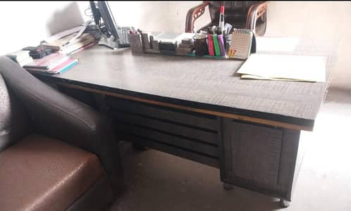 1 office Table good condition full shaining