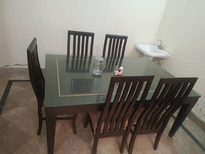 Table and chairs