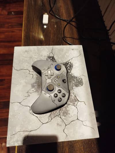 xbox one x 1 tb with all accessories. and box