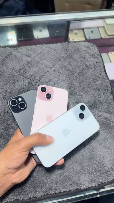 iPhone 15 And !5 pro max available in JV,PTA And FU Model