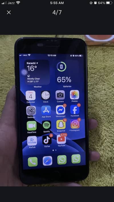 iphone 7 Plus 256gb official pta approved