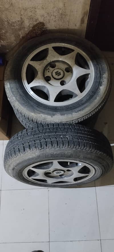 Cultus tyre with rims