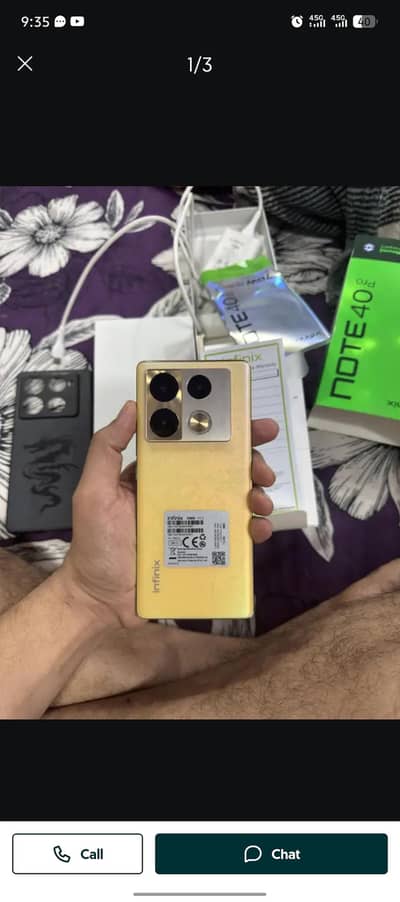 Infinix Note 40 Pro complete saman
