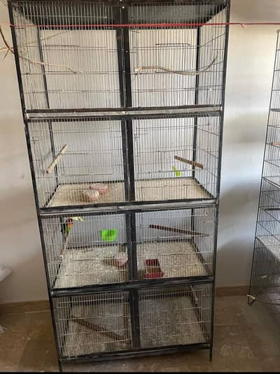 8 Portion Cage With Side Box Options