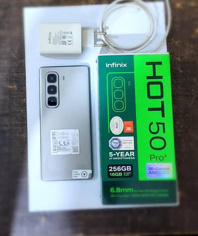 infinix hot 50 pro plus with 4 month warranty