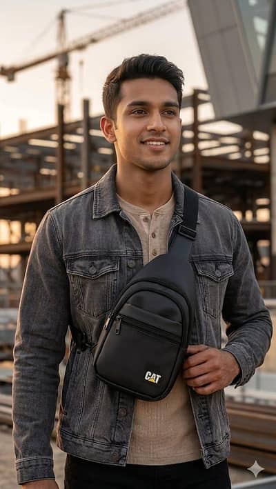 BRAND NEW CAT CHEST SLING BAG