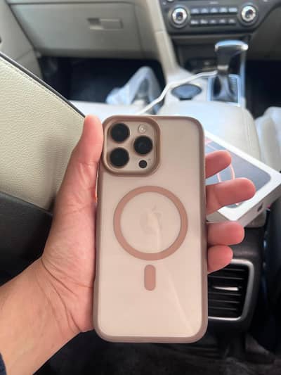 i phone 16 pro max 10/10 desert colour factory unlock