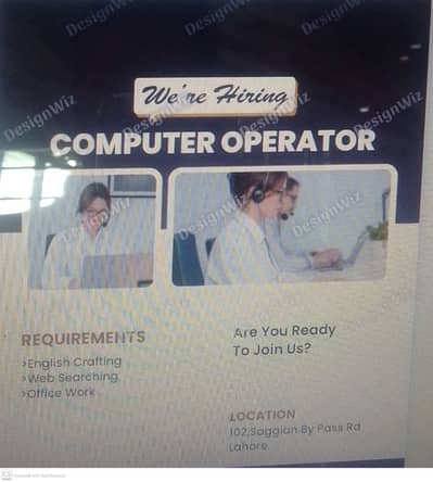 Computer Operater