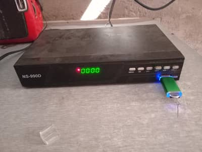NS-990D Dish Receiver  with new condition