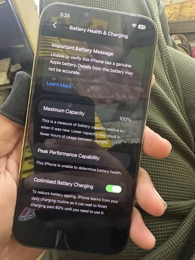 iphone 13 pro max non PTA fu 128 GB