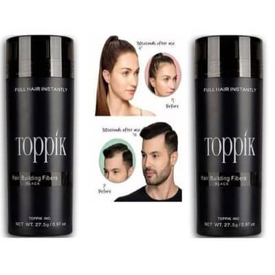 Toppik Hair Building Fibers are a popular solution Black Db03020062817