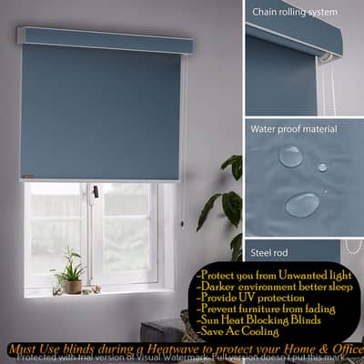 Water Proof Blind | Wifi blinds | Remote control blind |  Office Blind