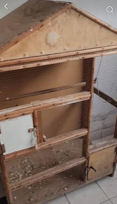 Wooden cage for sale