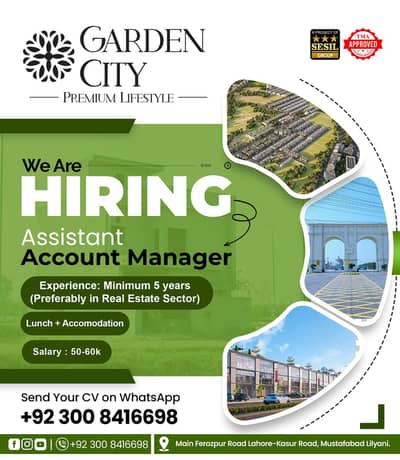 Assistant Account Manager – Real Estate Sector