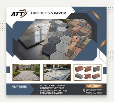 pavers tuff tiles Tuff tiles kerbstone pavers blocks