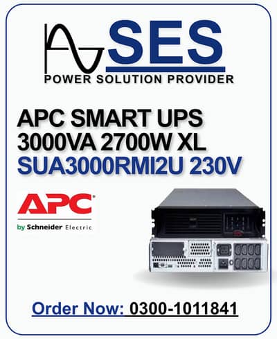 APC Smart UPS 3KVA XL RMI3U