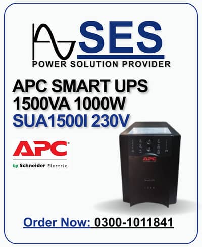 APC Smart UPS 1500VA 1000WATT