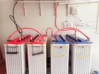 tall tubular batteries good condition