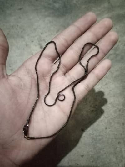 in chain for a neck