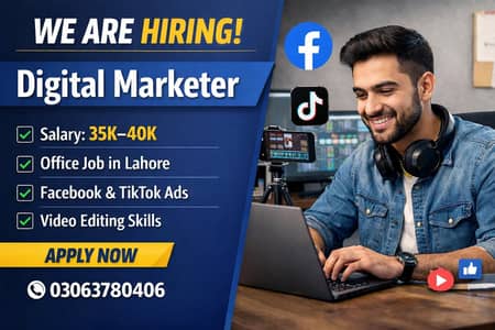 Need a Marketing Specialist