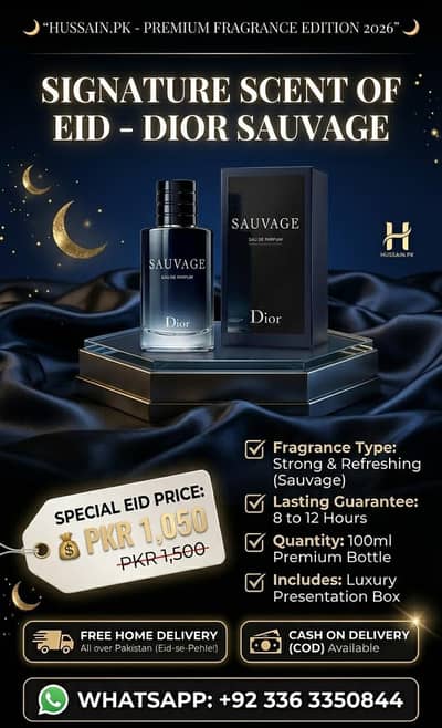 Dior Sauvage | Premium Long Lasting Fragrance | Free Home Delivery