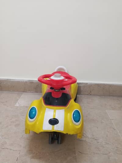 Kids Ride-On Car – Plastic & Metal Body – Fully Functional