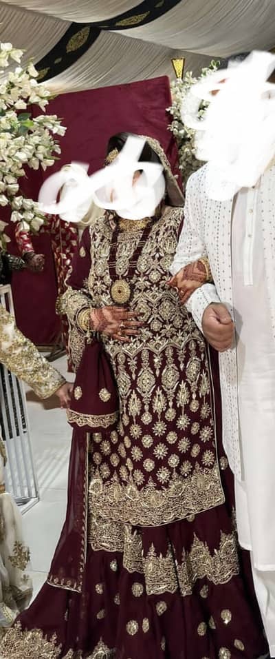 Bridal farshi lengha