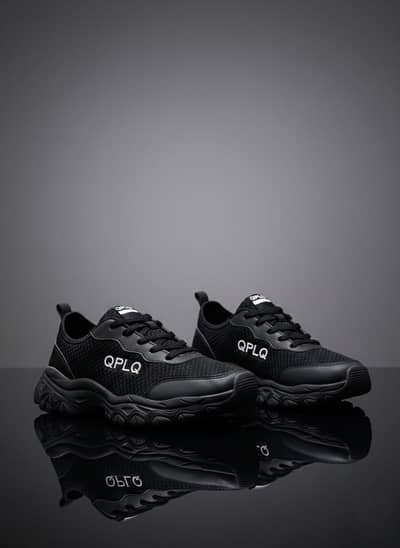  STEPZX PREMIUM BLACK SNEAKERS 