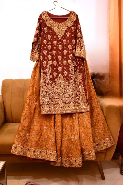 Bridal Lehnga | Wedding Dress | Barat Dress | Bridal Lehenga For Sale