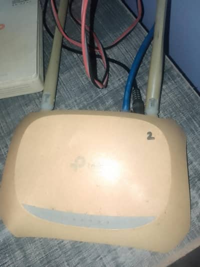 Wifi Router TP Link Double Antina with Oneo Fiber Converter