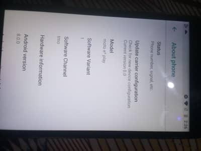 moto E5 play 2/16 main sim nhi chalti baki sub okay hai