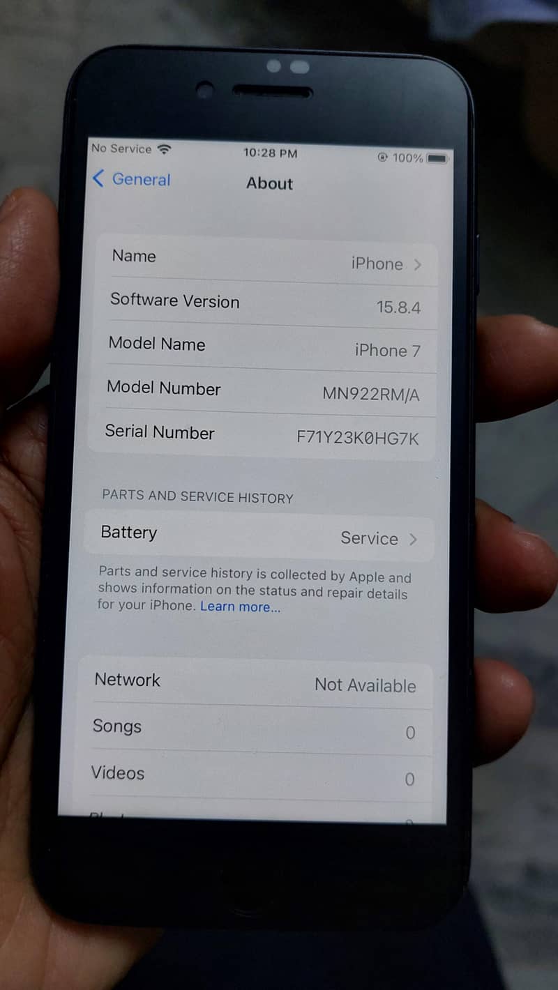 iphone 7 , mint condition 0