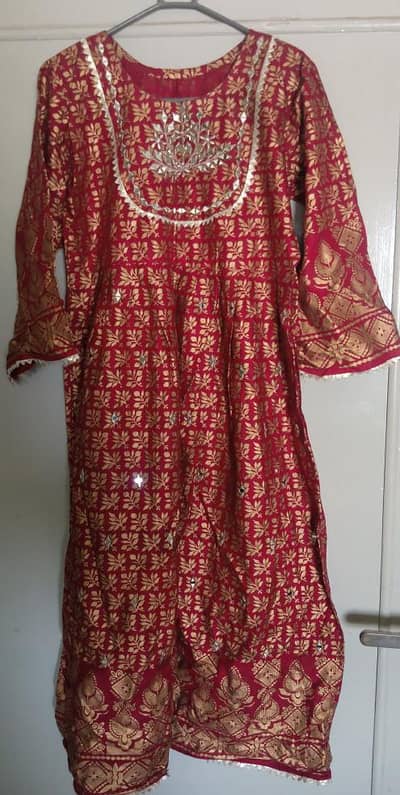Frok - Red Maroon, large size, Good condition