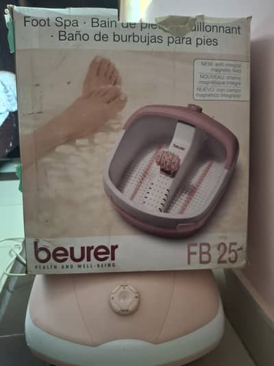 Beurer FB25 Foot Spa Massager – Excellent Condition