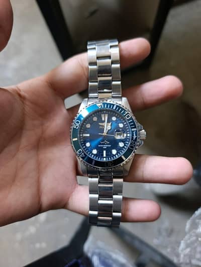 Invicta Pro diver blue dial Rotating Bezel Used Men's Watch