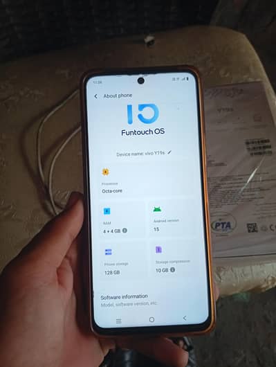 vivo y 19s mobile phone urgent for sale