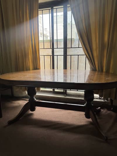 Dining table 6 seater