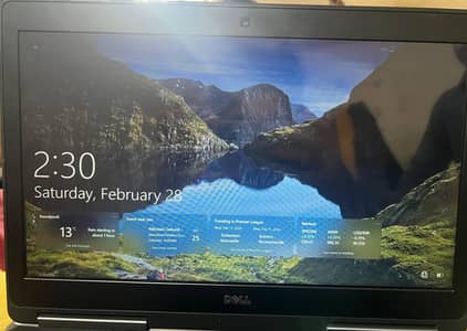 Dell precision 7510 | i7 6th Gen | 16ram 256ssd | 4gb Graphic card