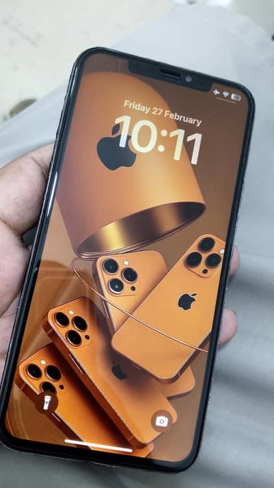 Apple xs Max 256gb Factory unlock All Ok Back crack and display change