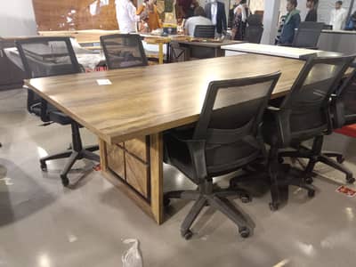 MEETING TABLE/CONFERENCE TABLE/CHAIRS/OFFICE FURNITURE