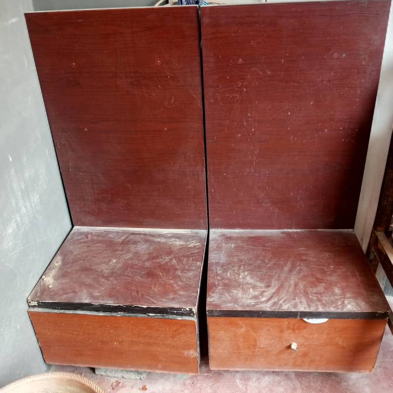 double bed with side table 3