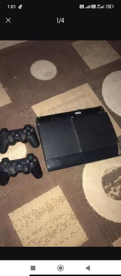 PS3 super slim jailbreak for sale in good condition