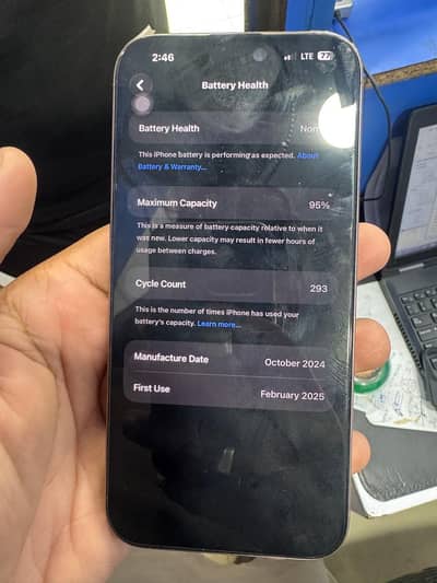 Iphone 16 Pro Max 256gb ( With Box )