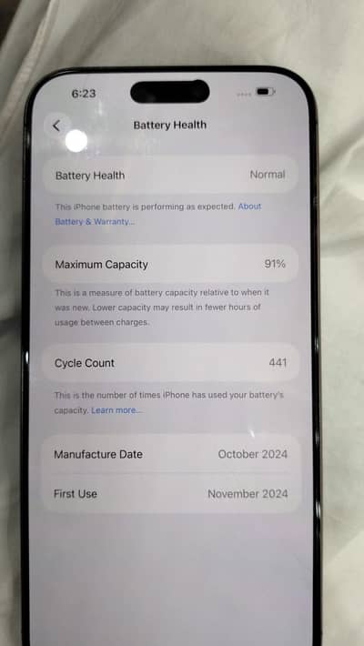iPhone 16 pro max 256 GB